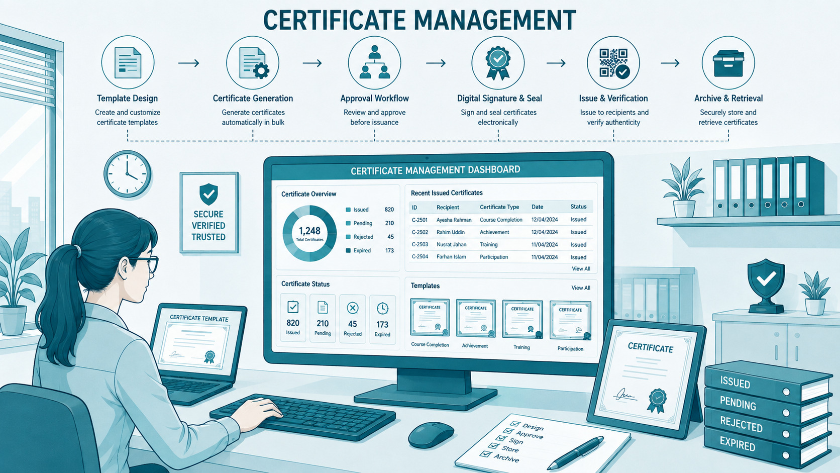 Certificate Management illustration